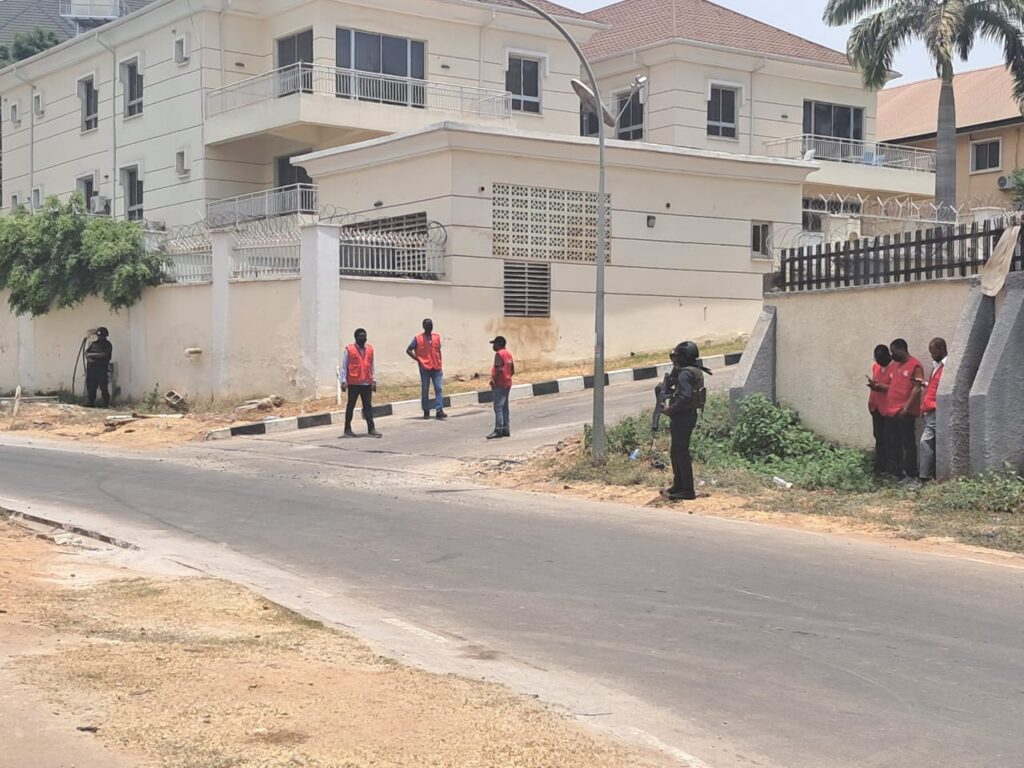 EFCC operatives seal off street around Malami’s Abuja residence