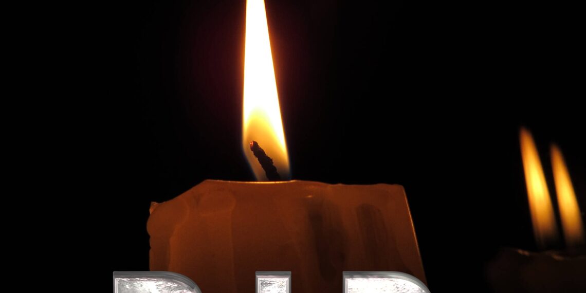 r i p candle memory 2154