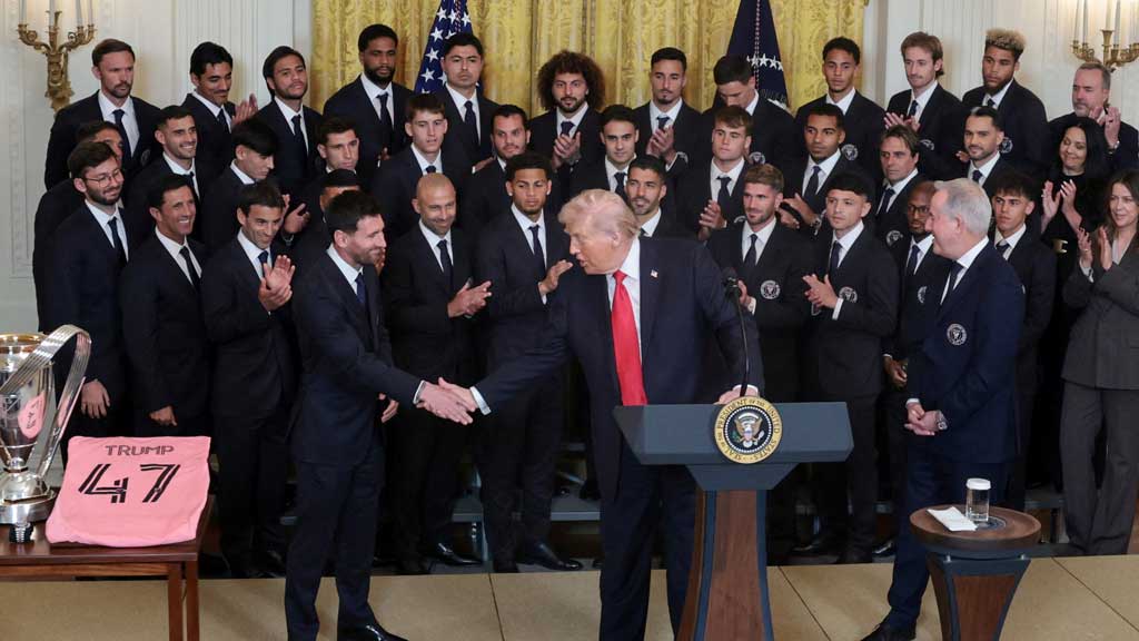 Trump Hosts Lionel Messi