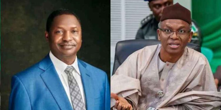 Photo combo of Abubakar Malami and Nasir El-Rufai