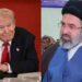 Donald Trump and Mojtaba Khamenei