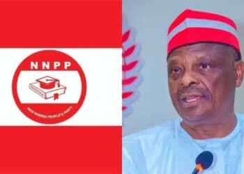 NNPP Logo and Rabiu Kwankwaso