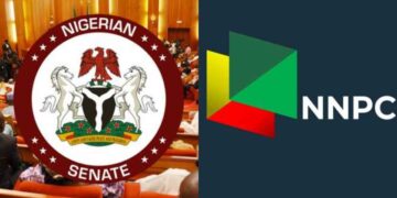 Senate Probes Ex-NNPCL Boss Nigerian Senate and NNPCLogo