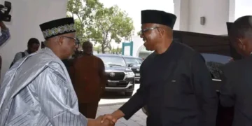 Obi, PDP Governor Hold Closed-Door Talks Peter Obi Visits Bala Mohammed in Bauchi