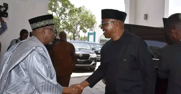 Peter Obi Visits Bala Mohammed in Bauchi