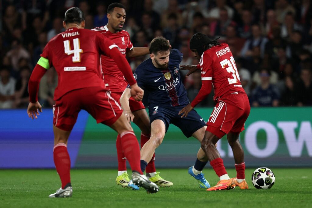 PSG Beat Liverpool 2-0 in Champions League Clash PSG vs Liverpool