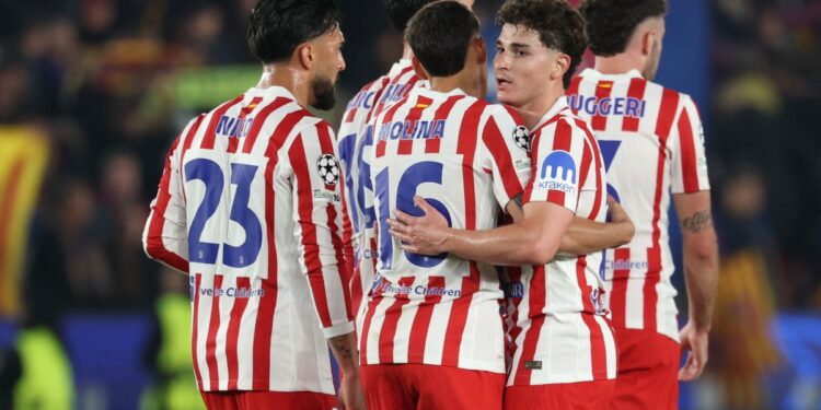 Atletico Thrash 10-Man Barcelona 2-0 in Champions League Clash Atletico Madrid vs Barcelona Clash