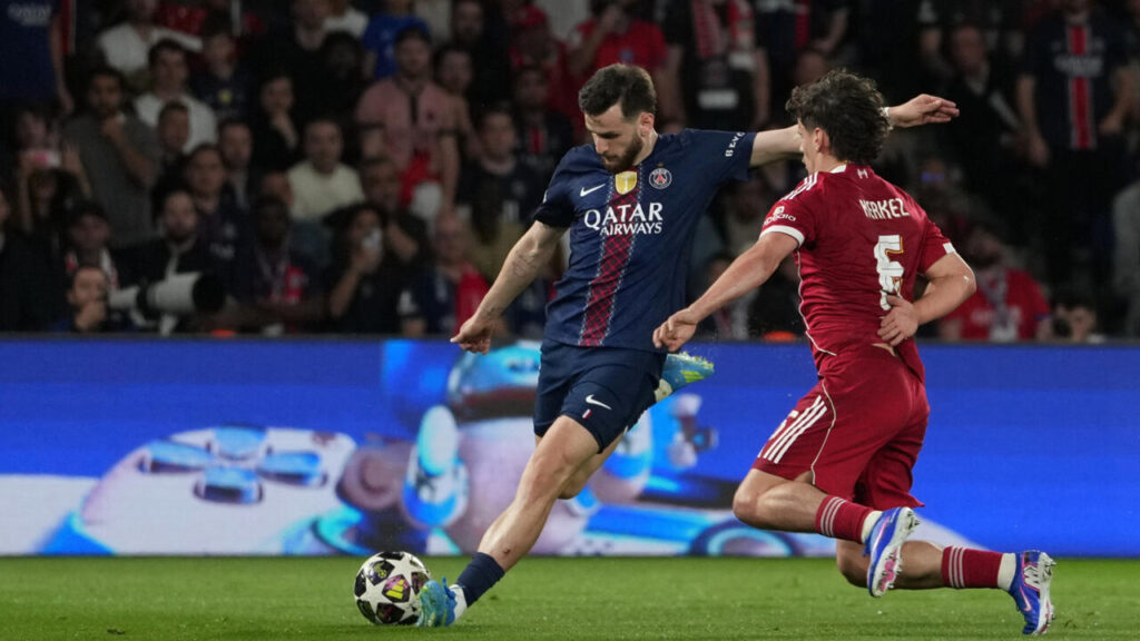 PSG Beat Liverpool 2-0 in Champions League Clash PSG vs Liverpool