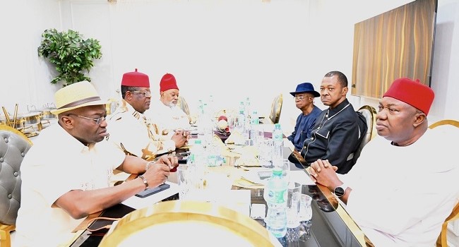 South-East Ex-Governors Endorse Tinubu’s Re-Election South-East Ex-Governors