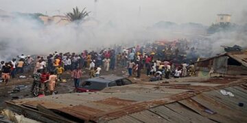 Suspected Airstrike Hits Yobe Market Air strike in Yobe State