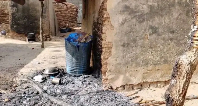 The scene of the attack in Kebbi State.
