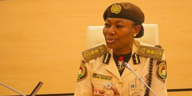 Immigration Service Warns Nigerians Against Illegal Migration Immigration Chief Kemi Nanna Nandap