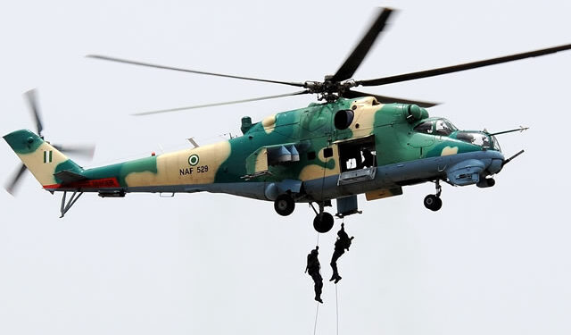 Nigerian Air Force fighter jets