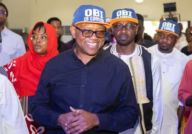 Peter Obi and his team