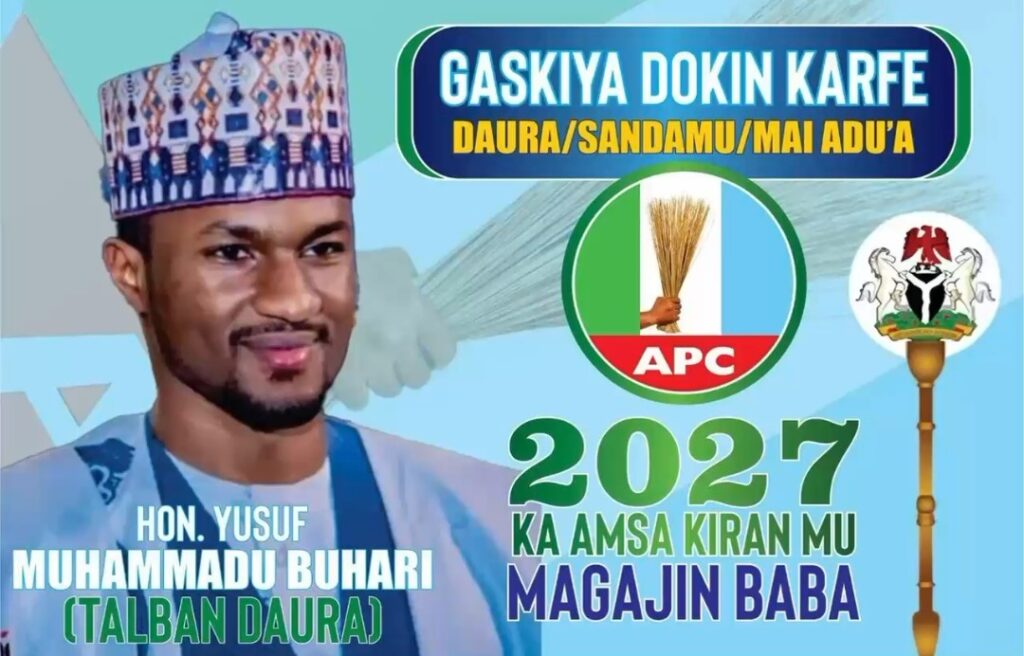 Yusuf Muhammadu Buhari Campaign Banner