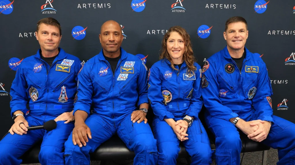 NASA Gives Artemis Crew Green Light for Moon Flyby Artemis Crew Crew