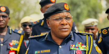 The Controller-General of the Federal Fire Service, Olumode Adeyemi.
