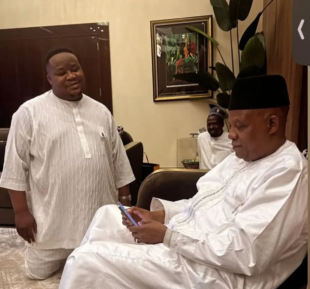 Cubana Chief Priest with VP Shettima