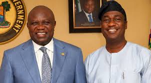 Akinwunmi Ambode and Obafemi Hamzat