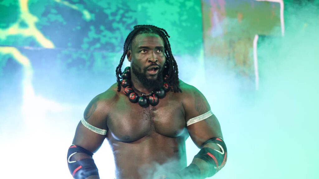 Nigerian wrestler Oba Femi