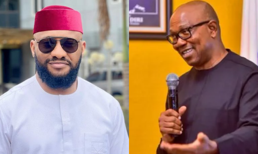 Photo of Yul Edochie and Peter Obi