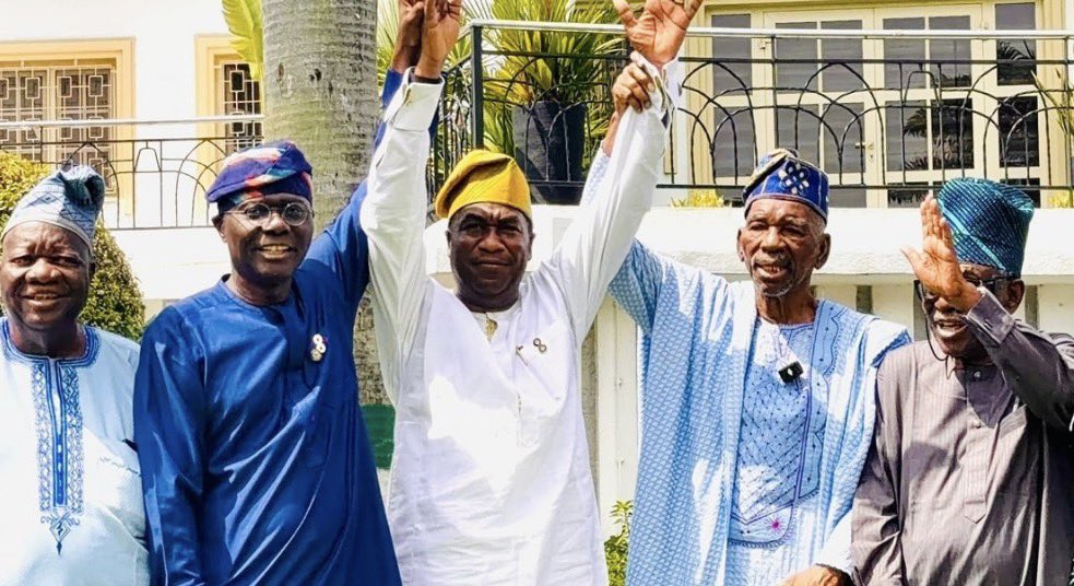 Ajose Withdraws From Lagos Guber Race, Endorses Hamzat Sanwo-olu supports Hamzat in Lagos APC race