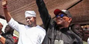 Gbadebo Rhodes-Vivour and Peter Obi