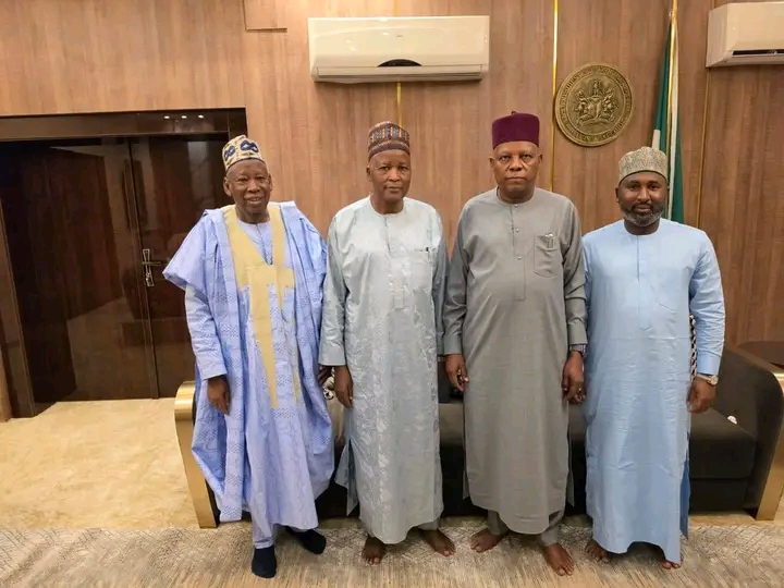 Abdullahi Ganduje, immediate past Minister of State for Housing and Urban Development, Abdullahi Tijjani Muhammad Gwarzo, on Tuesday held a closed-door meeting with VP Kashim Shettima in Abuja