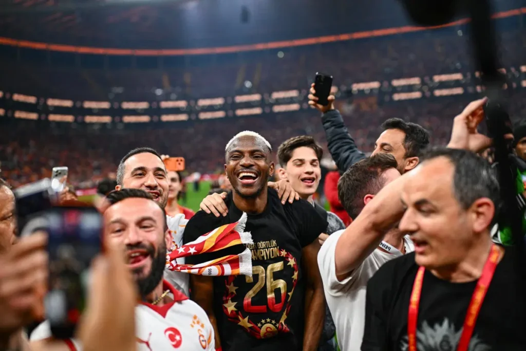 Osimhen Inspires Galatasaray to Historic Fourth Straight Turkish League Title Osimhen wins Turkish league title with Galatasaray