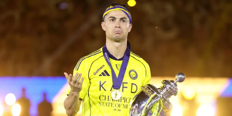 Ronaldo Ends Trophy Wait With Al Nassr Photo of Cristiano Ronaldo