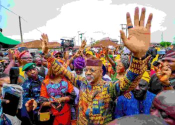 Dapo Abiodun at the Ogun East APC Senatorial Primary Election