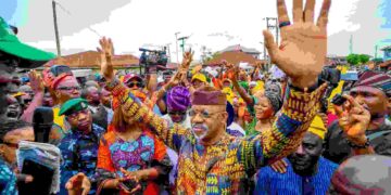 Dapo Abiodun at the Ogun East APC Senatorial Primary Election