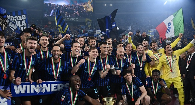 Inter Milan Win Italian Cup