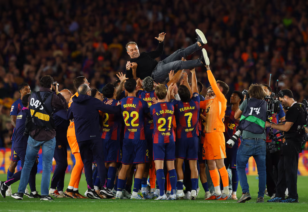 Barca Crowned Spanish Champions Barcelona Claim La Liga Title With Clasico Win Over Real Madrid