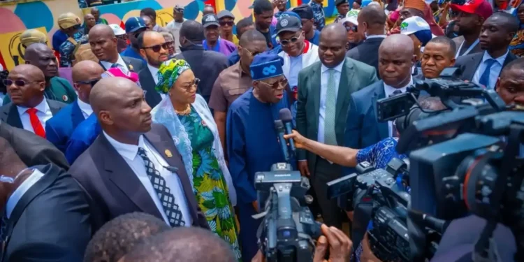 Tinubu Secures APC Presidential Ticket for 2027 After Landslide Primary Victory Tinubu at APC presidential primaries in Lagos