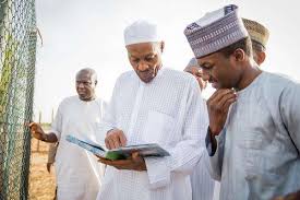 Photo of Buhari and Yusuf Buhari