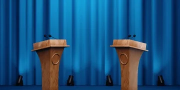 presidential election debate Stage