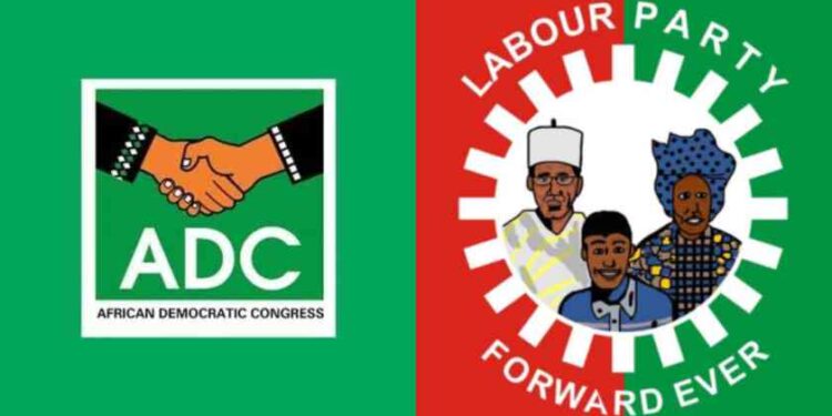 ADC and Labour Party Logo combo