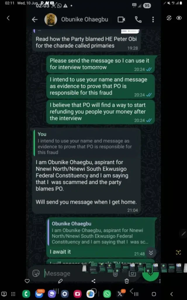 Bribery Allegations: Kenneth Okonkwo Releases 'Evidence' Against Peter Obi 1000915309