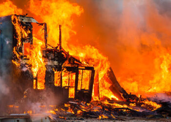 Fire Guts Nigerian Bank Fire Guts Nigerian Bank