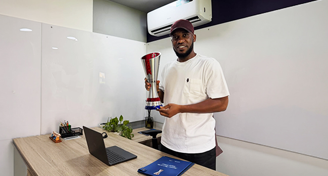 Okocha Receives Retro 1998 World Cup Player of the Match Award Okocha