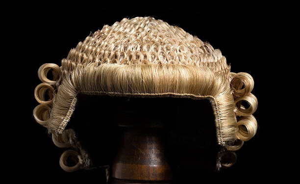 Nigerian Lawyer Suspended for 3 Years Front view of an antique horsehair lawyer's wig
